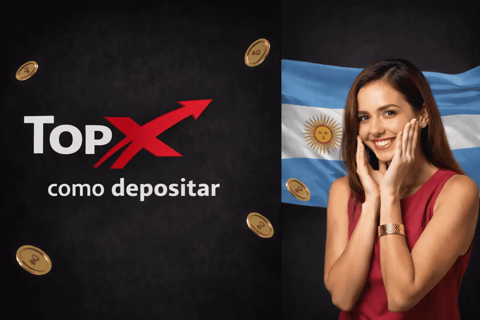 Tabla con métodos de depósito en Argentina